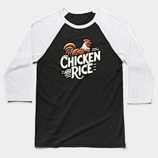 Chicken and Rice Baseball T-Shirt